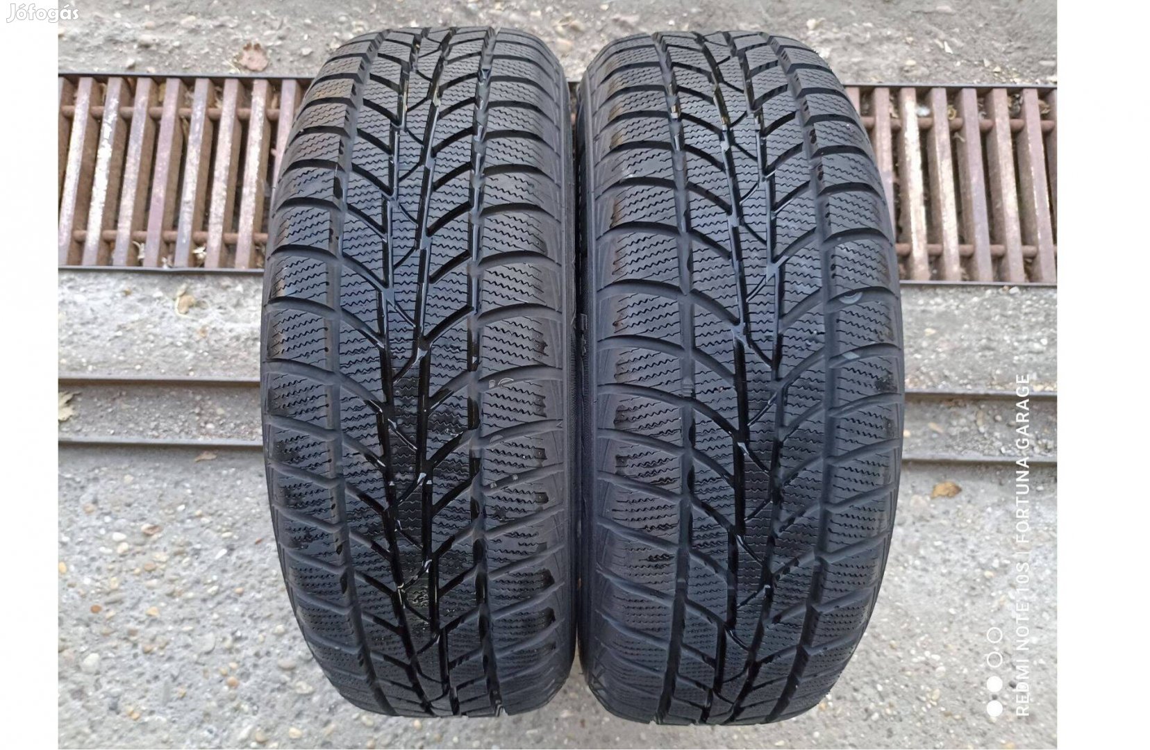 195/60 R15" Hankook újszerű téli gumik