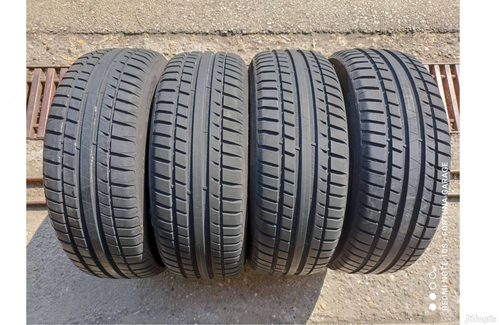 195/60 R15" Sebring használt nyári garnitúra