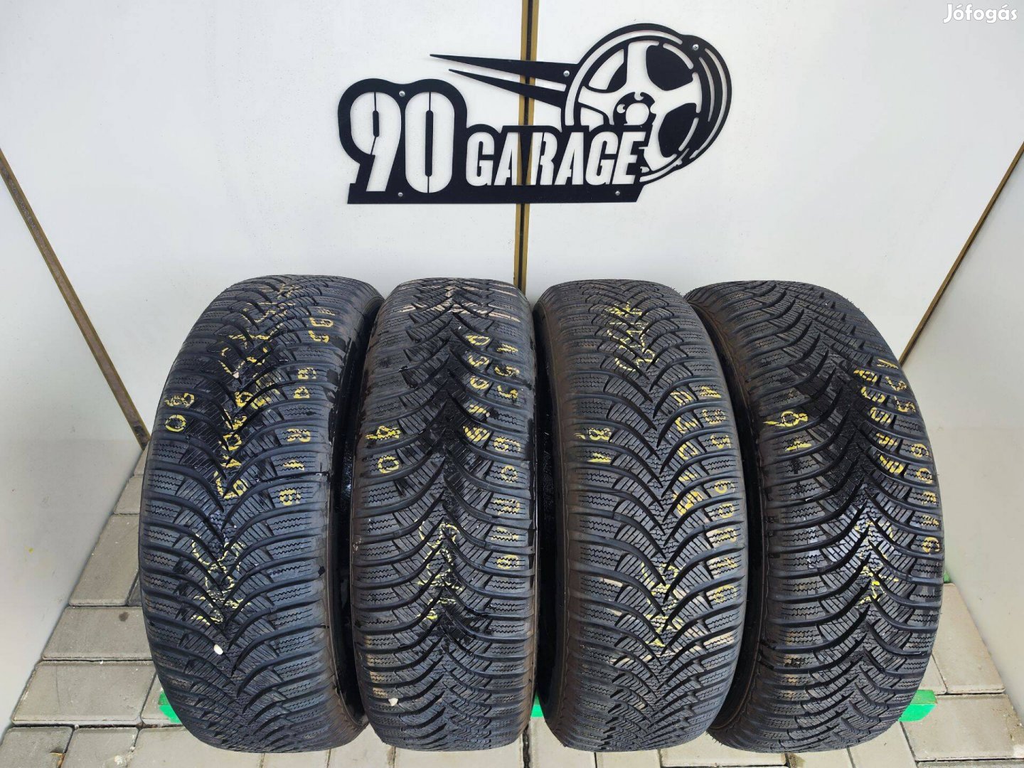 195/60 R16 Hankook 4db Téligumi gumi 90Garage #1373