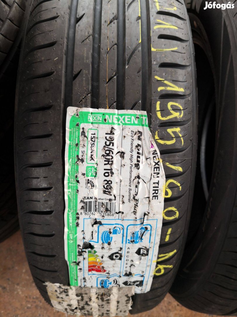 195/60 R16 Új!! Nexen nyári gumi 82000ft a 4db/21/