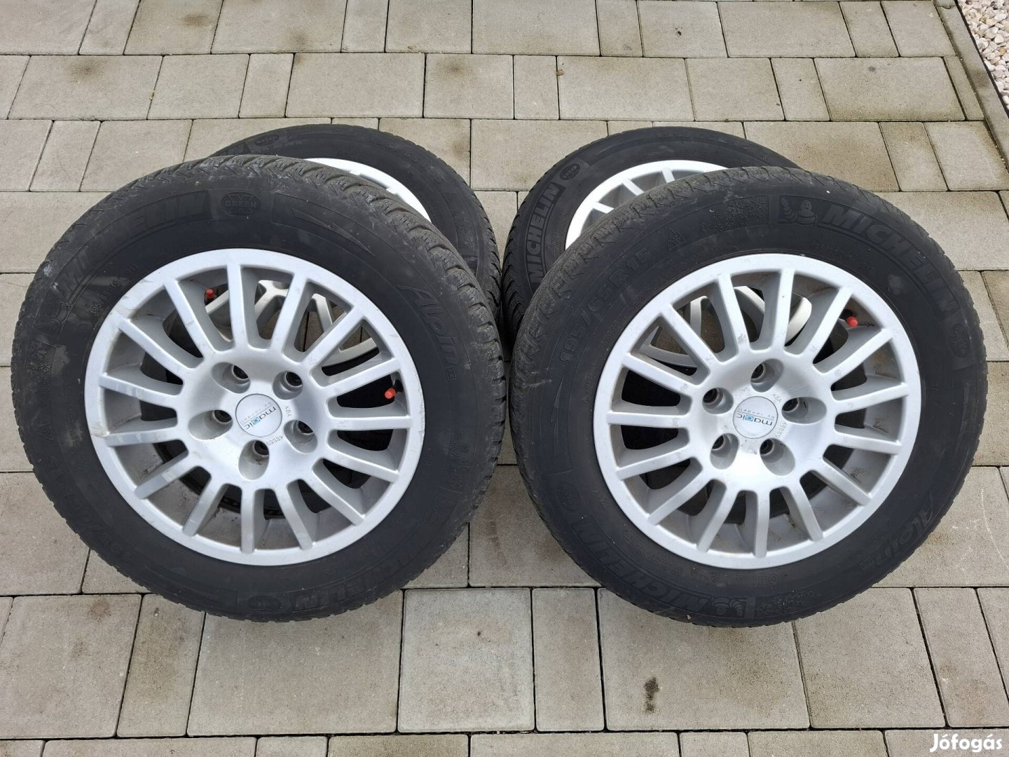 195/65R15 5x112 Audi Vw alufelni garnitúra téligumi!