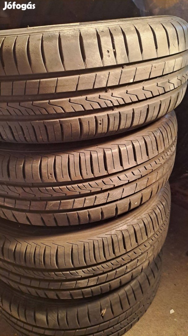 195/65R15 91H - Hankook nyári gumi felnin garnitúra eladó