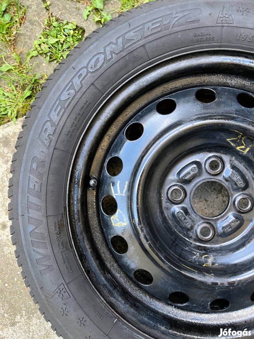 195/65R15 91T Dunlop Winter Responze-2. téli gumi 4 db elado