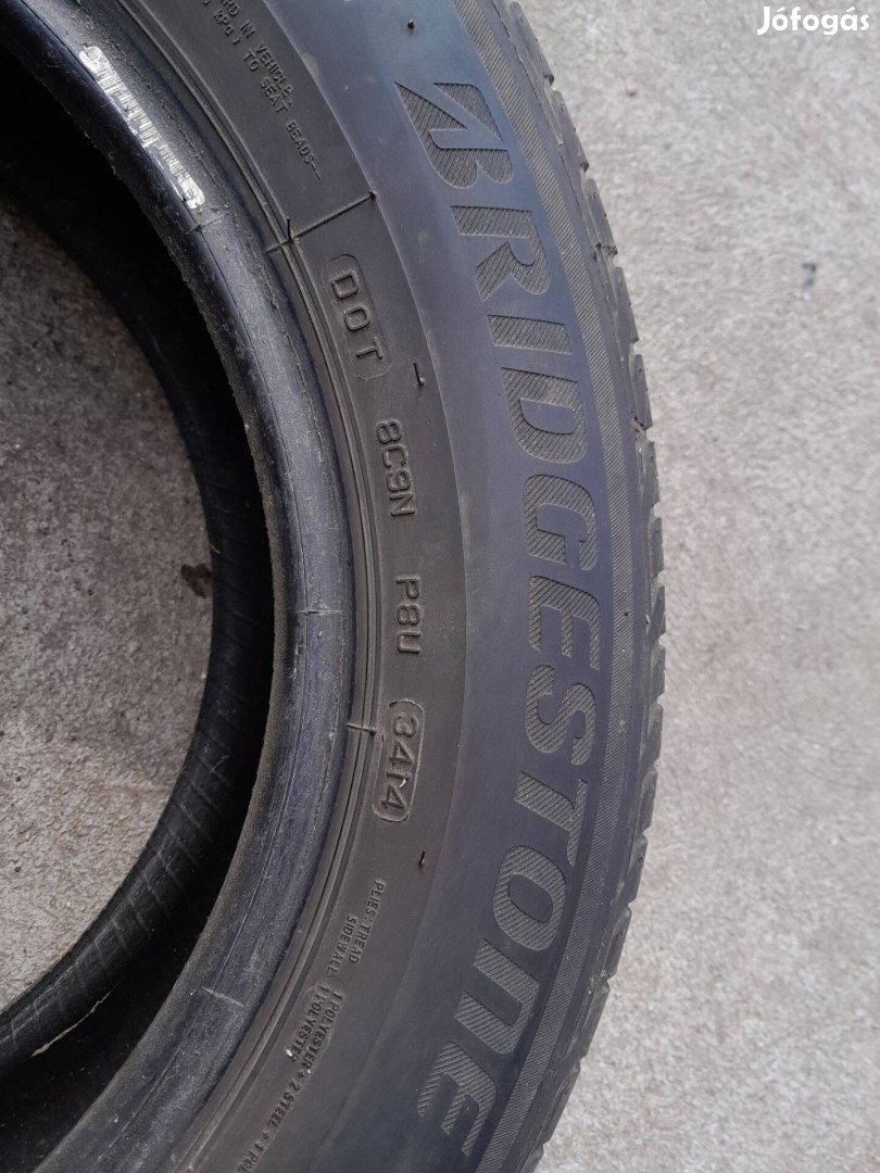 195/65R15 Bridgestone nyári gumi 2db