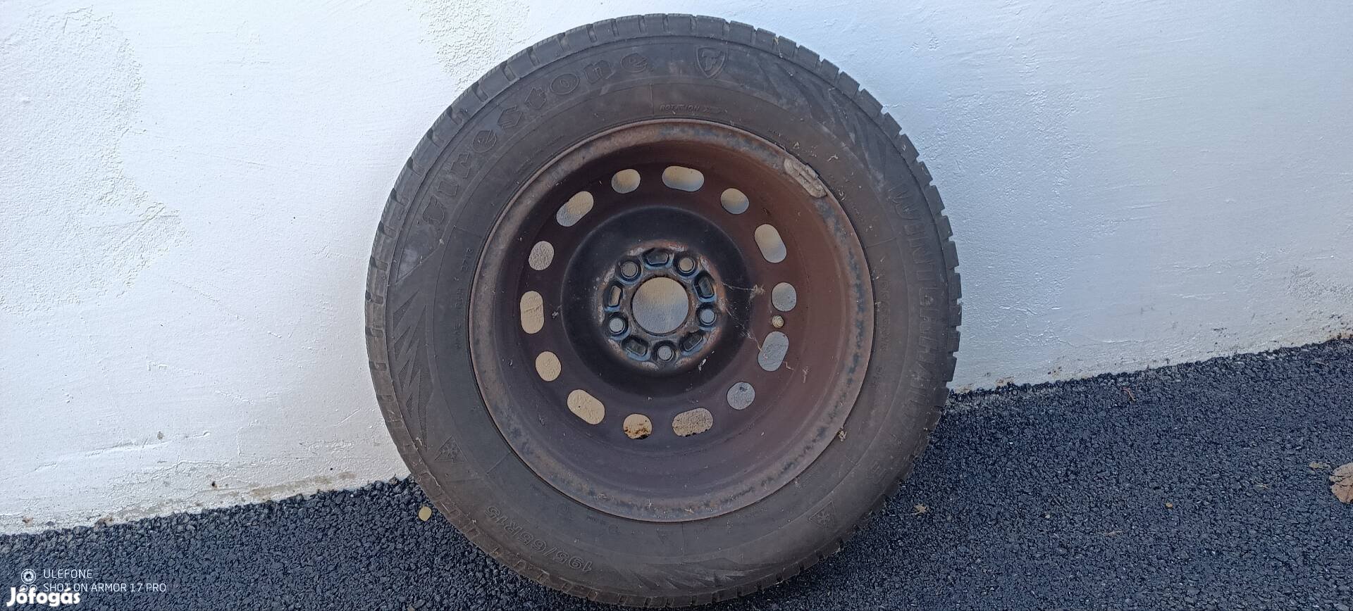 195/65R15 Firestone téli gumi acélfelni