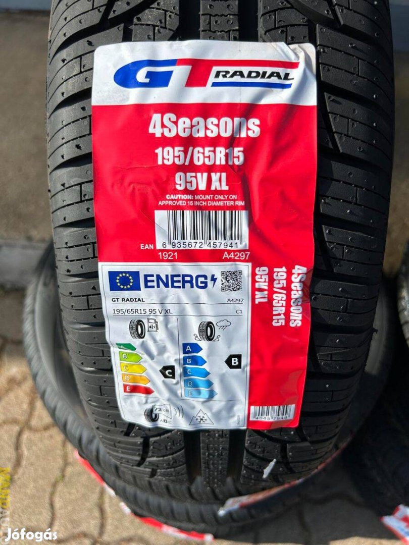 195/65R15 Gtradial 4Season(XL),Új négy évszakos gumi