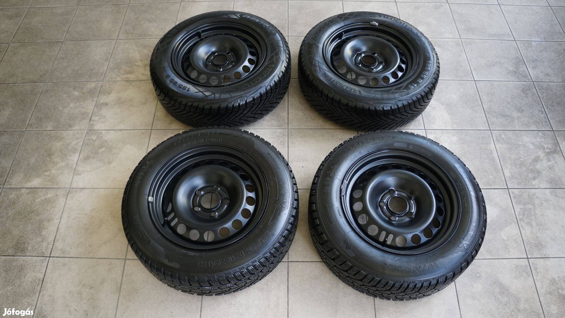 195/65R15 Opel Astra J téli gumik lemez felnin