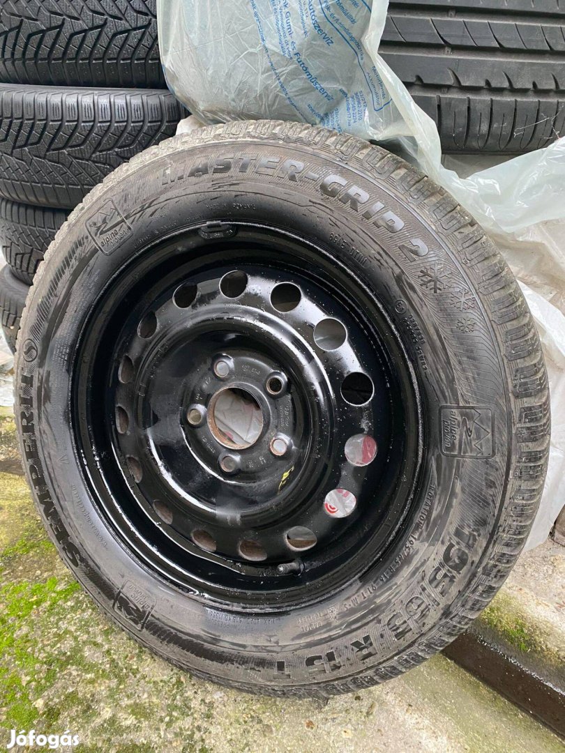 195/65R15 Téli Gumi Fém Felnin!!!