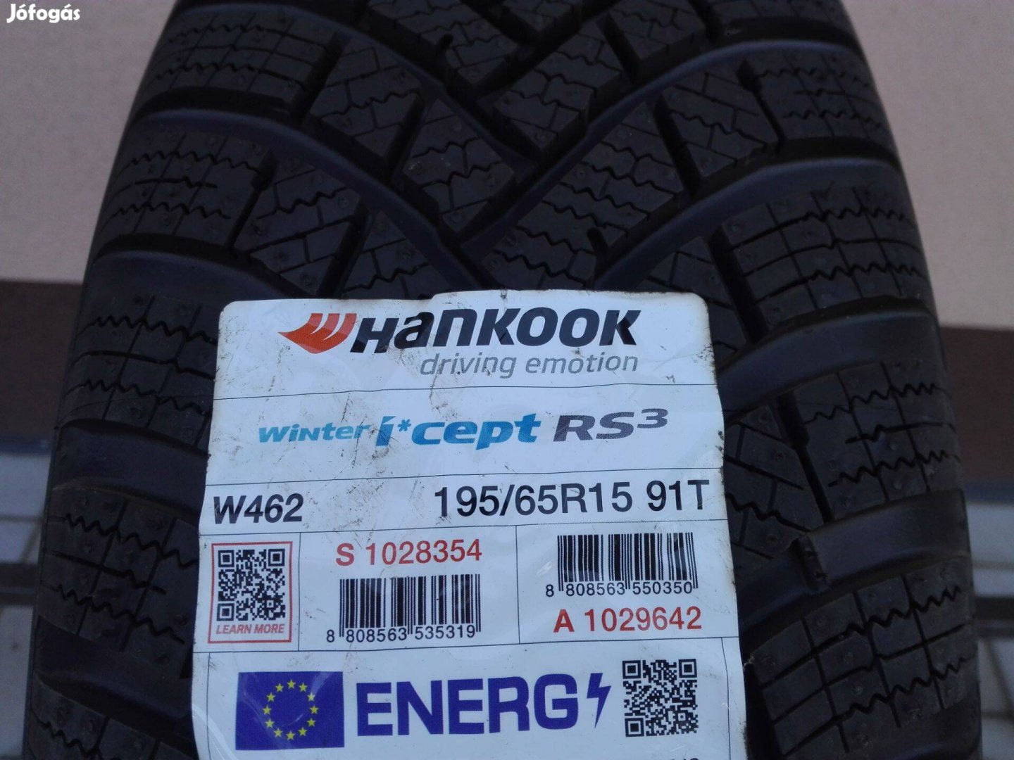 195/65R15 Új Hankook téli gumi garnitúra 195/65 r15