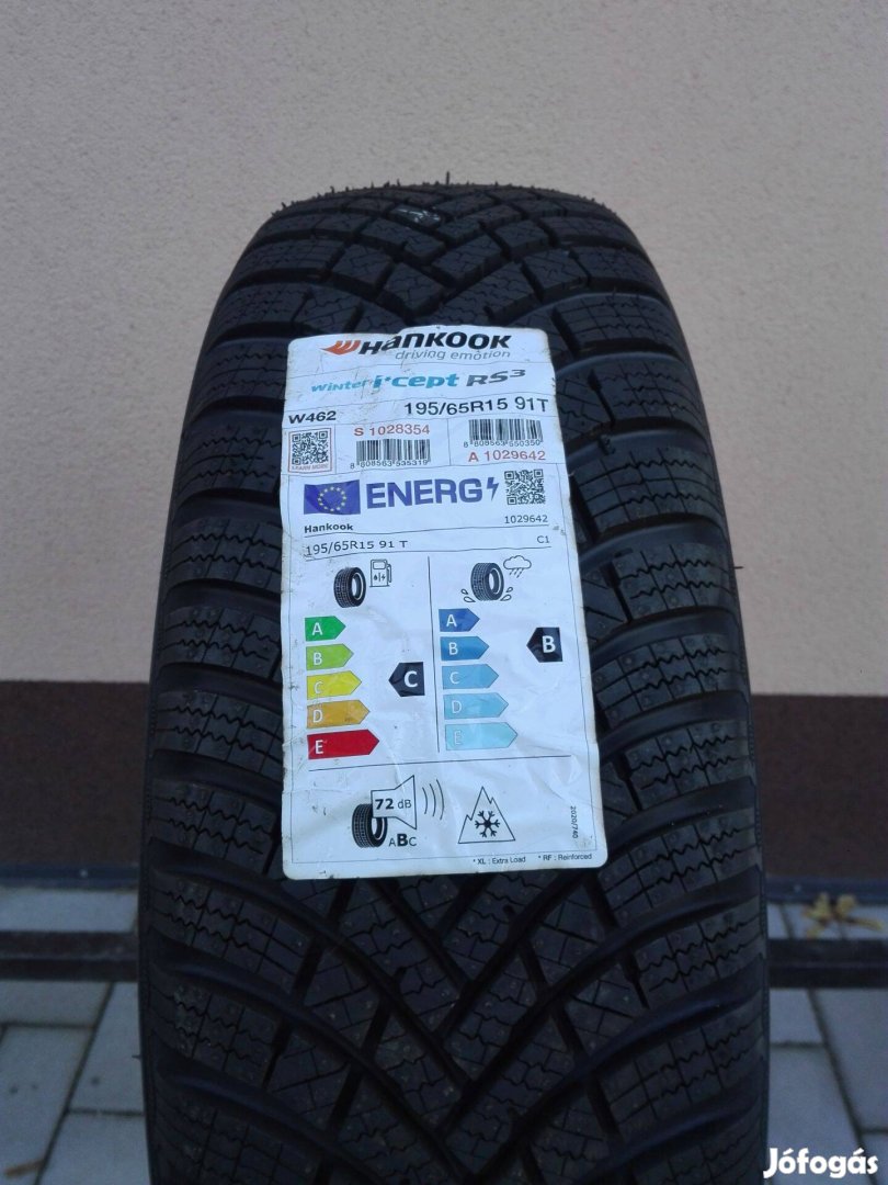 195/65R15 Új Hankook téli gumi garnitúra 195/65 r15