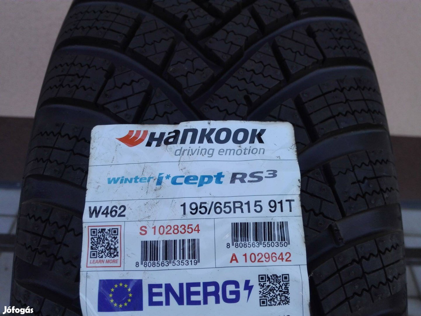 195/65R15 Új Hankook téli gumi garnitúra 195/65 r15