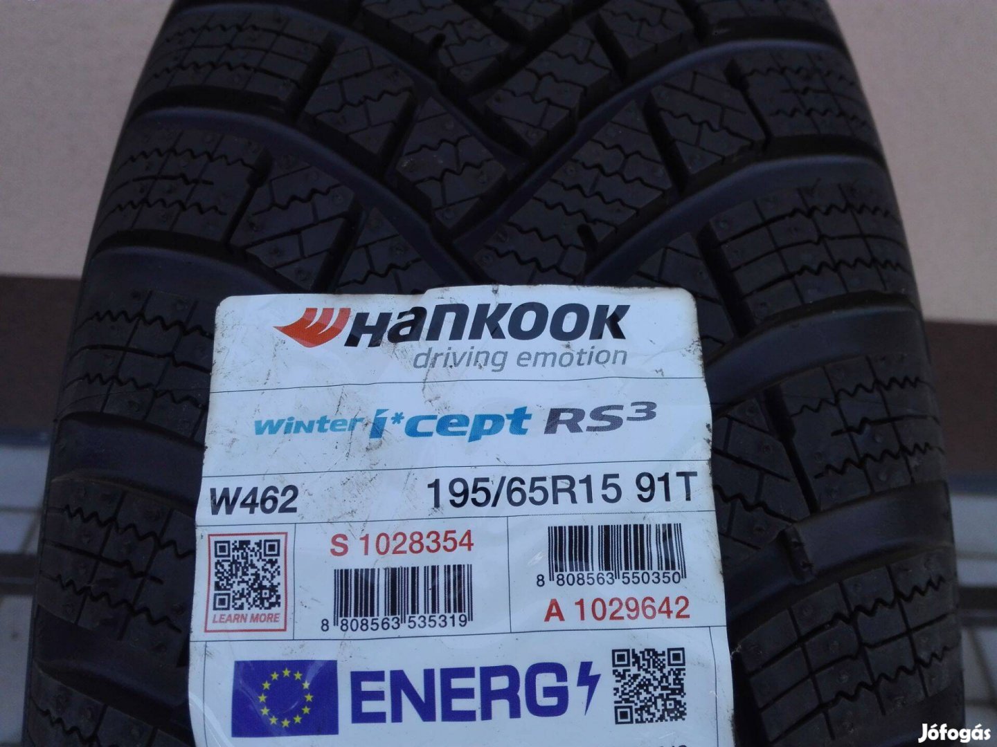 195/65R15 Új Hankook téli gumi garnitúra 195/65 r15