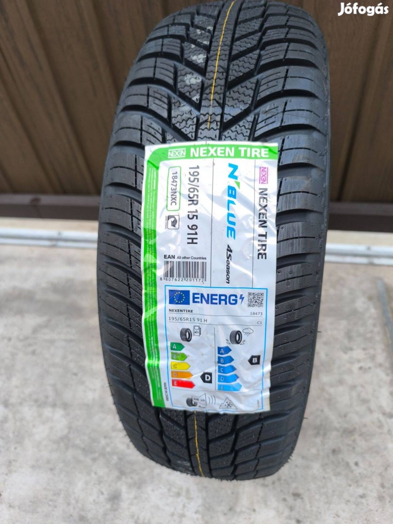 19565R15 Új Nexen négyévszakos gumi garnitúra 19565 r15