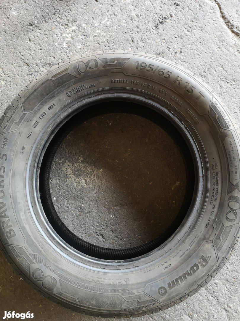 195/65 R15 Barum Bravuris 5 nyári gumiabroncs