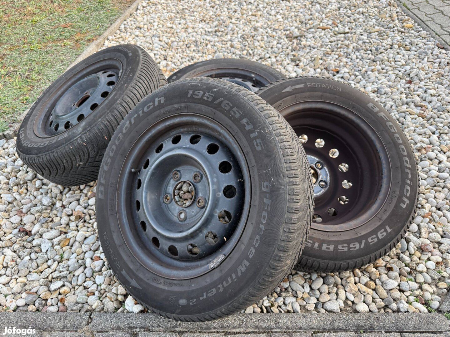 195/65 R15 Bfgoodrich Winter téli gumi garnitúra 4 db