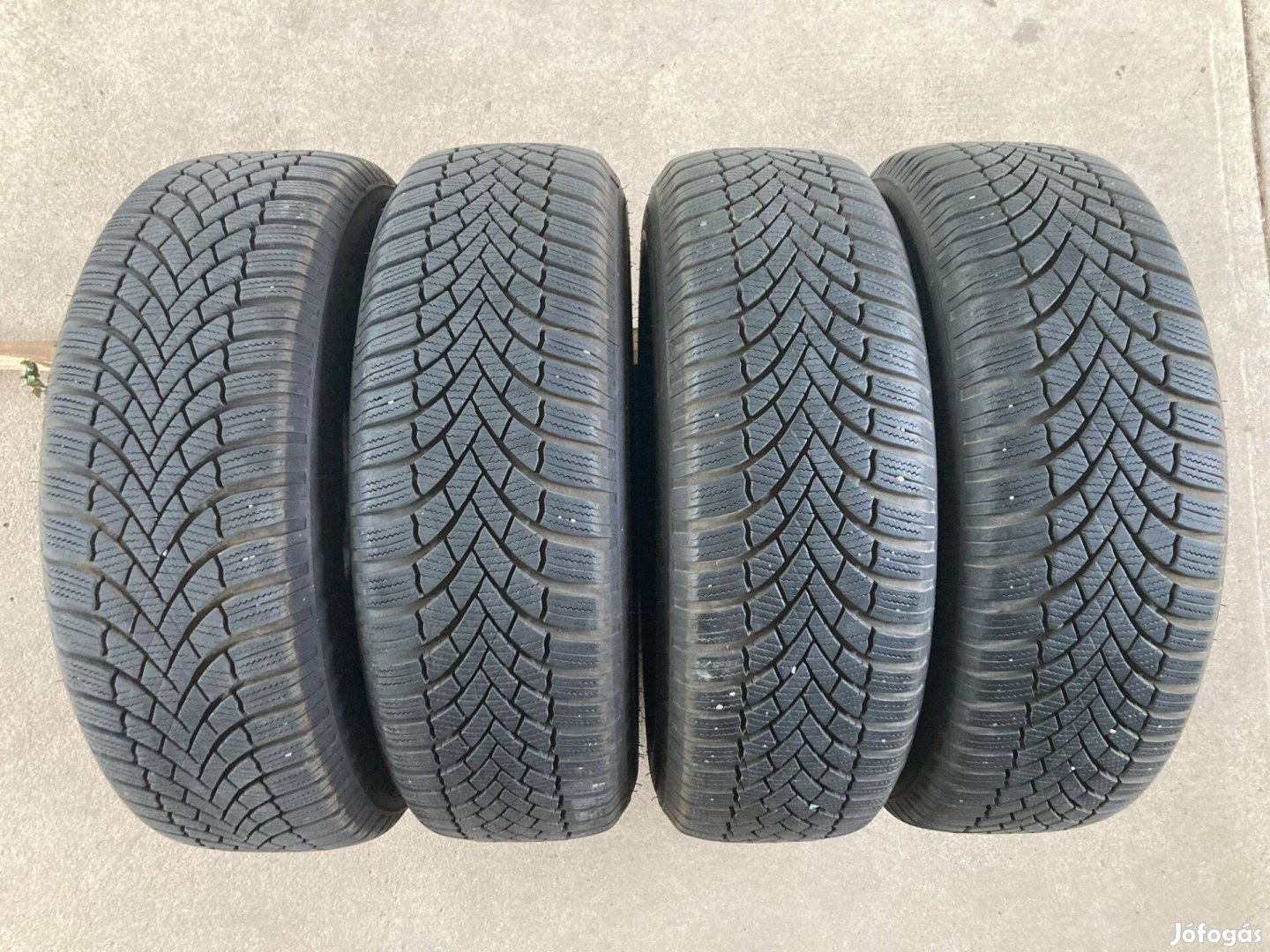 195/65 R15 Bridgestone Blizzak LM005 téli gumi garnitúra eladó