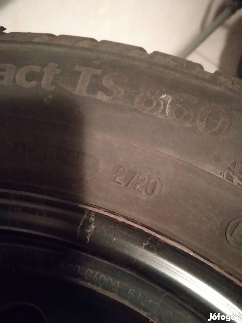 195/65 R15 Continental téligumi készlet acéltarcsán