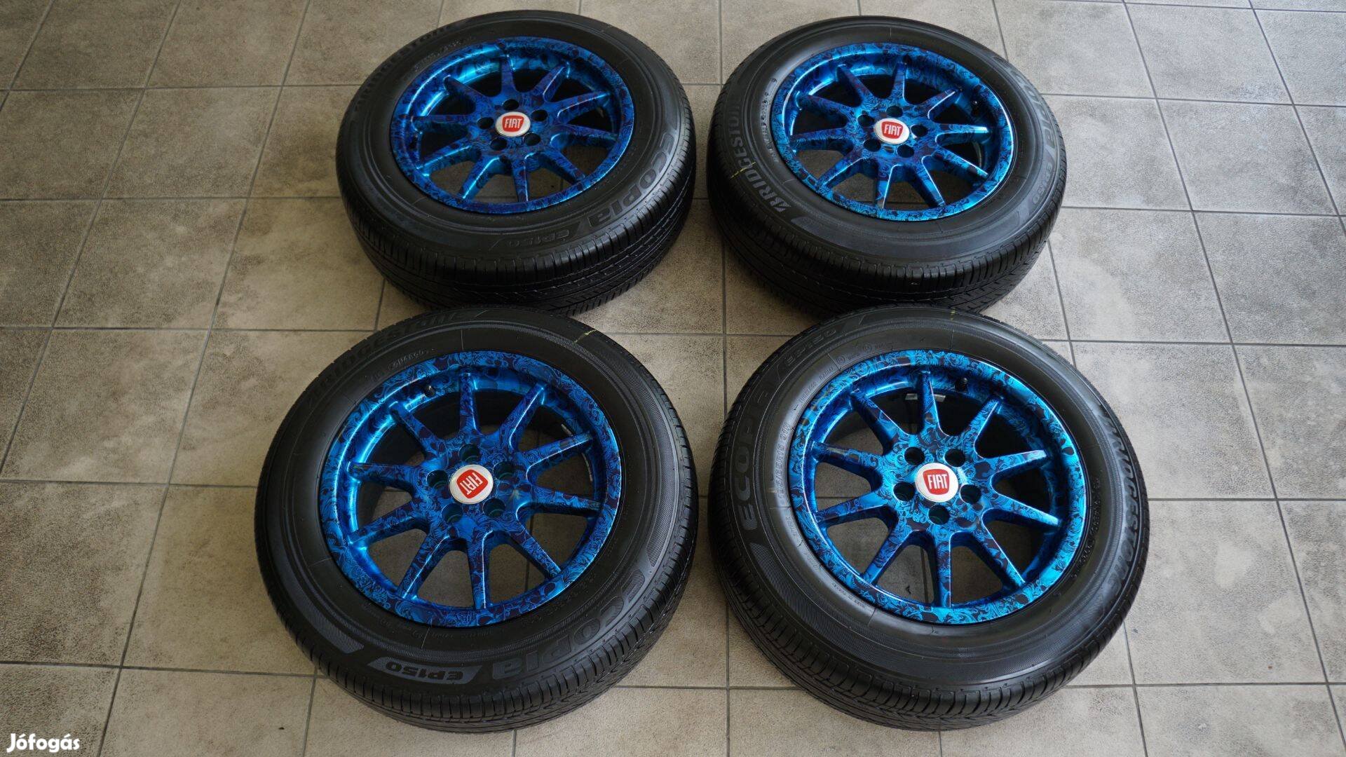 195/65 R15 Fiat Punto nyári gumik alufelnin