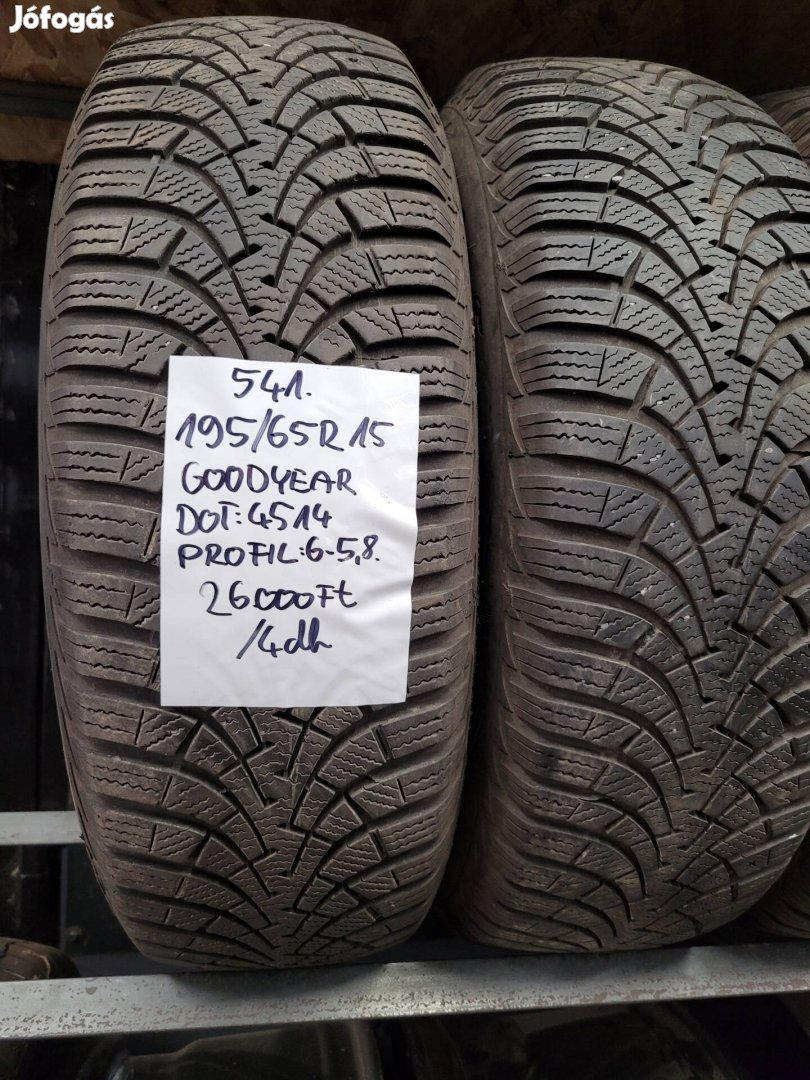 195/65 R15 Goodyear téli gumik