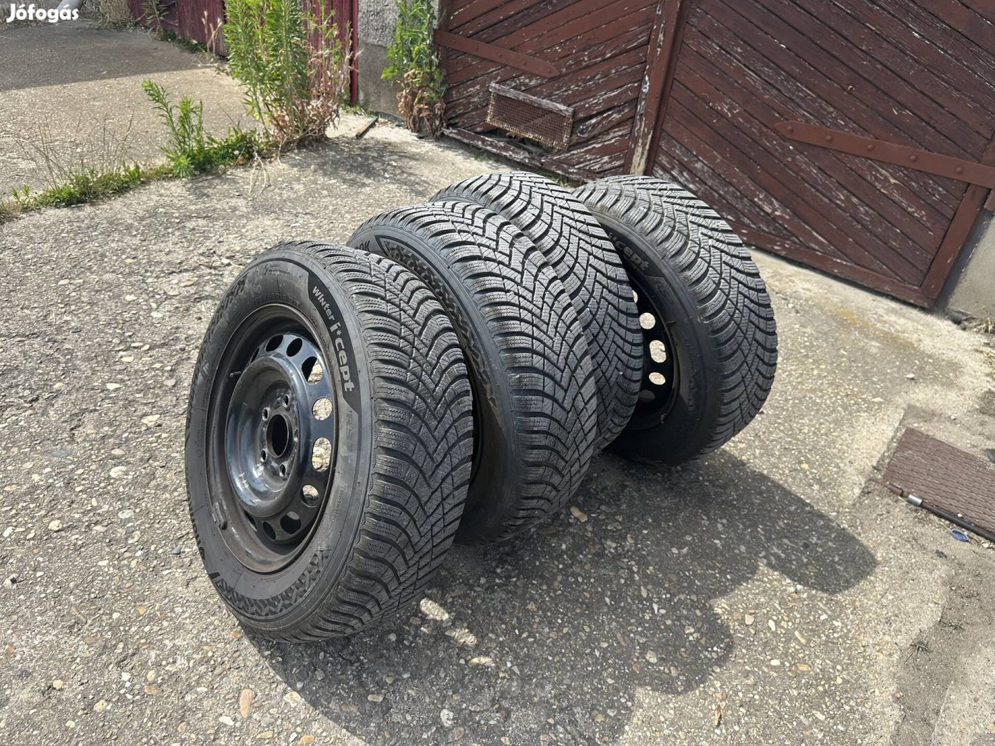 195/65 R15 Hankook icept rs3 téli gumi eladó gyári mazda lemez felnin