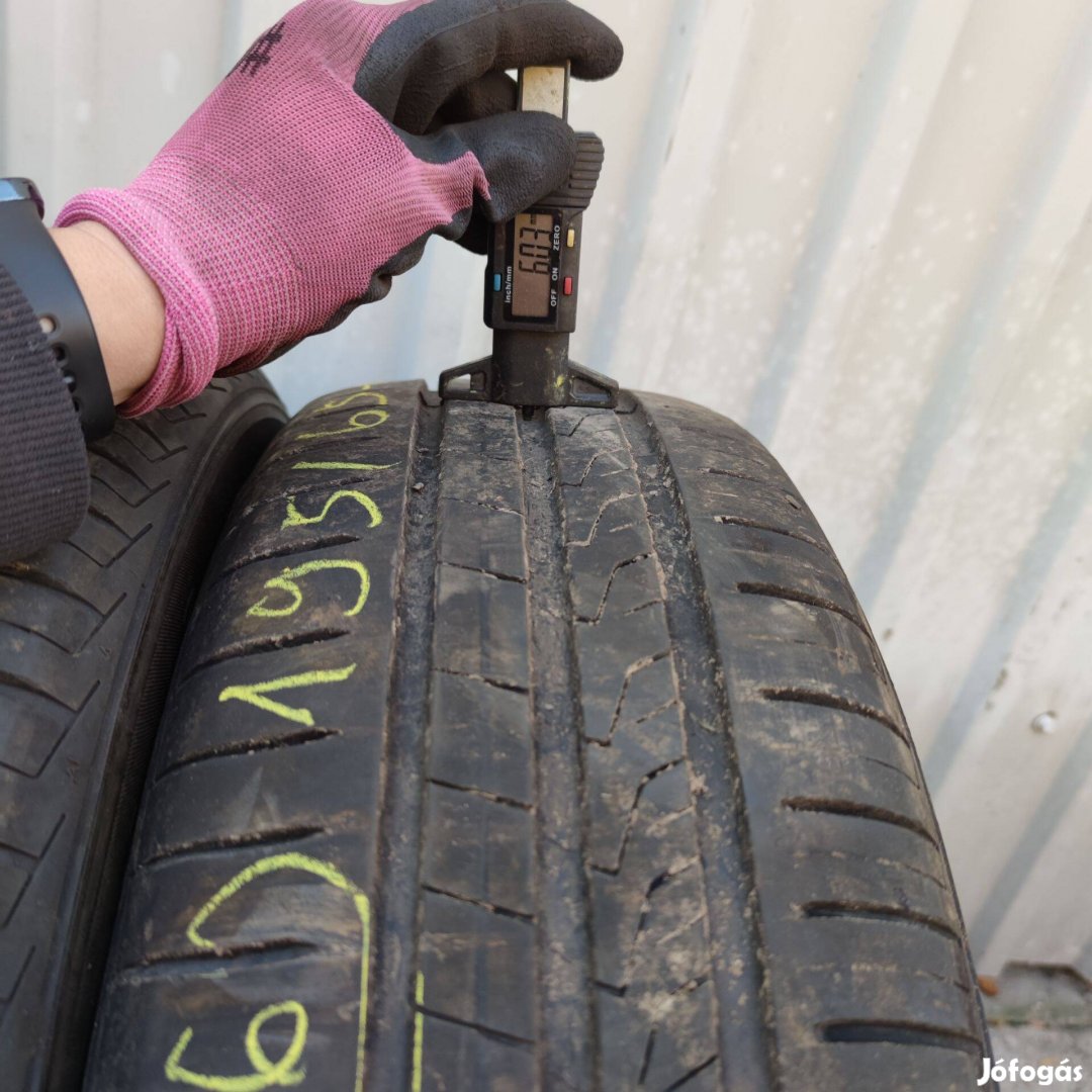 195/65 R15 Hankook nyári gumi 22000ft a 2db/76/