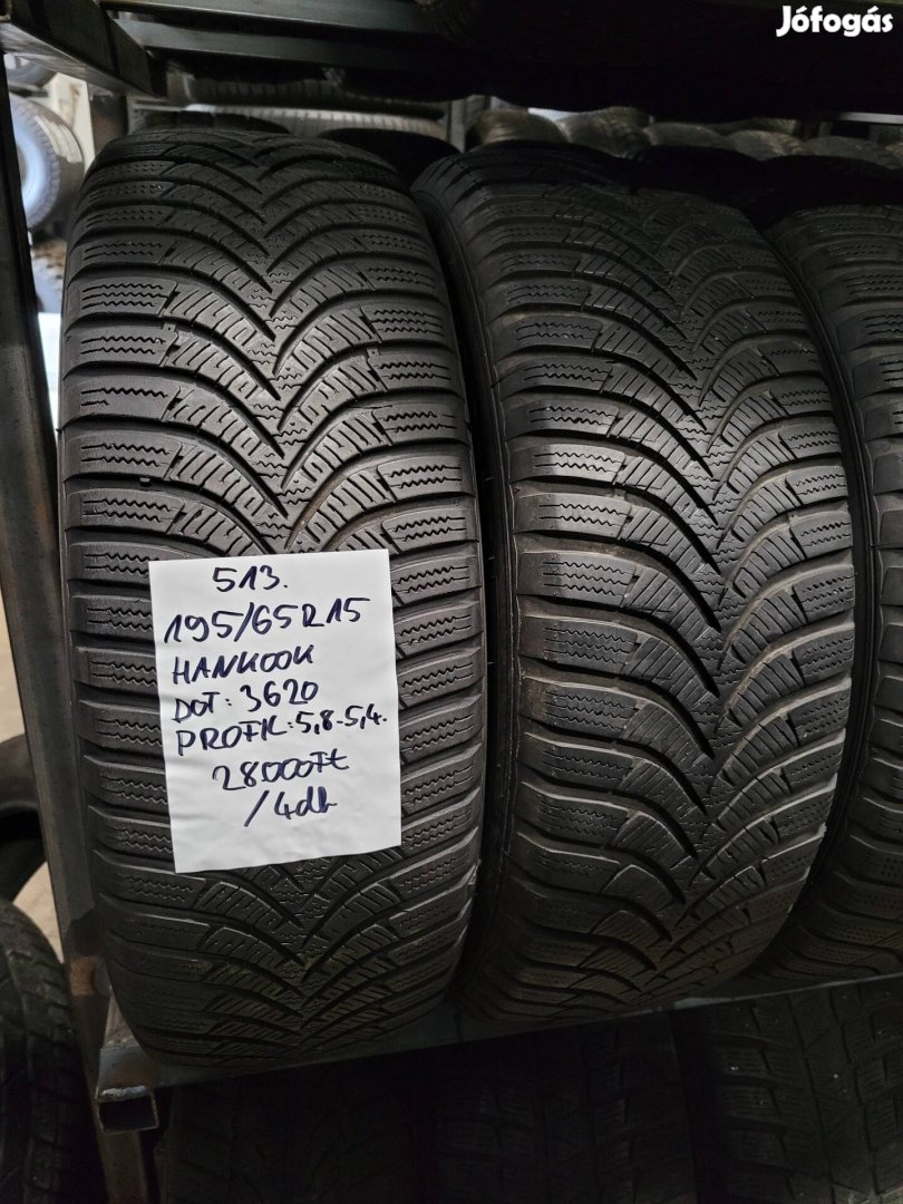 195/65 R15 Hankook téli gumik