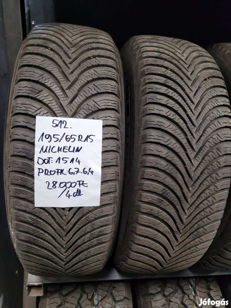 195/65 R15 Michelin téli gumik