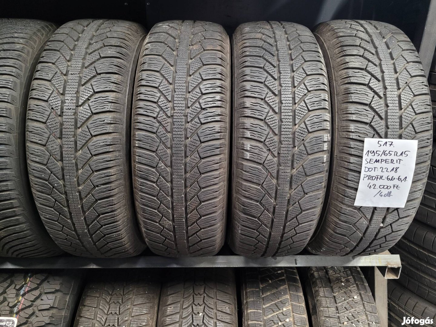 195/65 R15 Semperit téli gumik