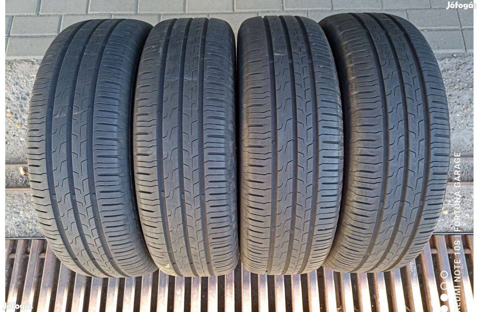 195/65 R15" Continental EC6 használt nyári garnitúra