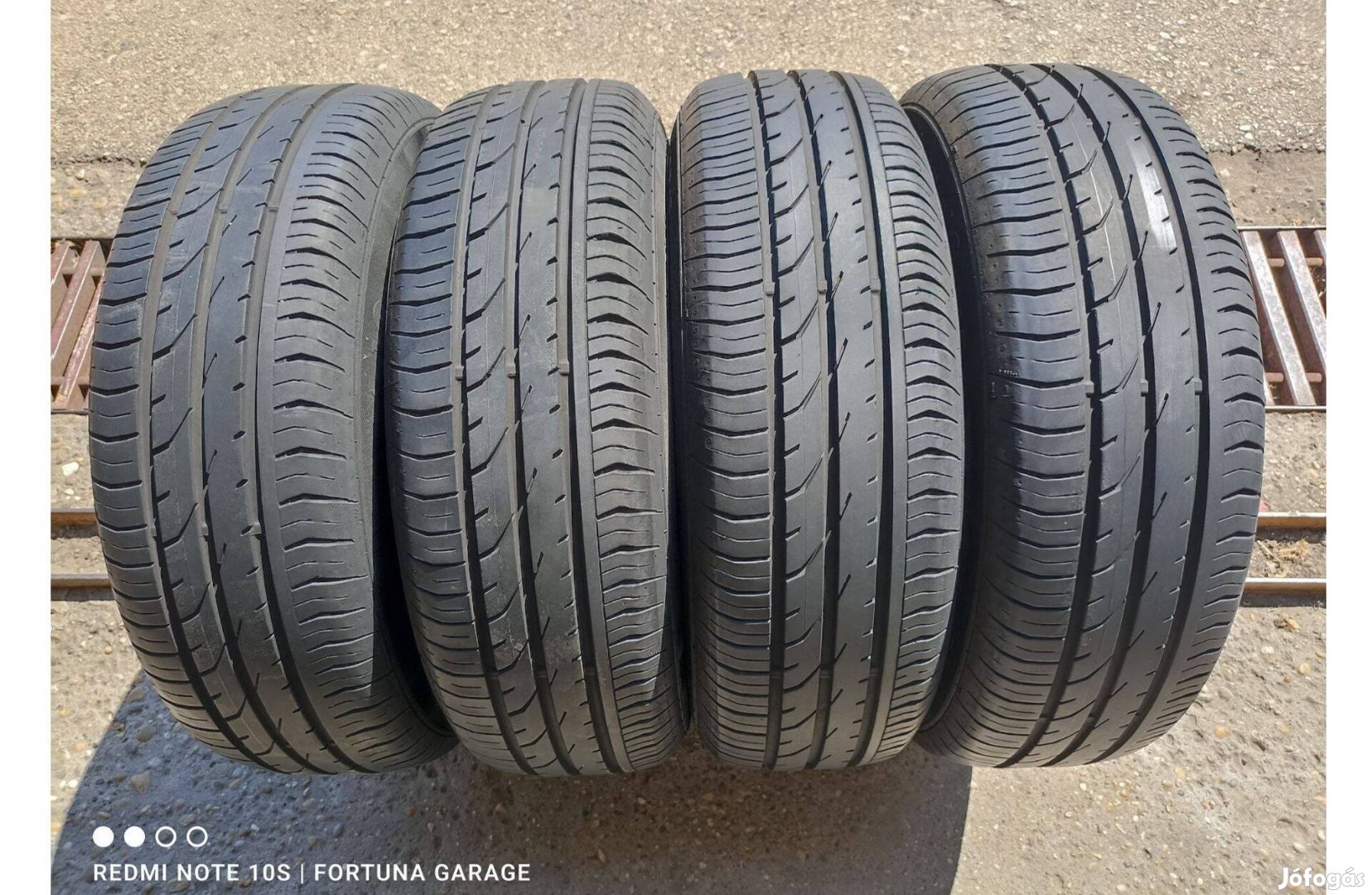 195/65 R15" Continental használt nyári garnitúra