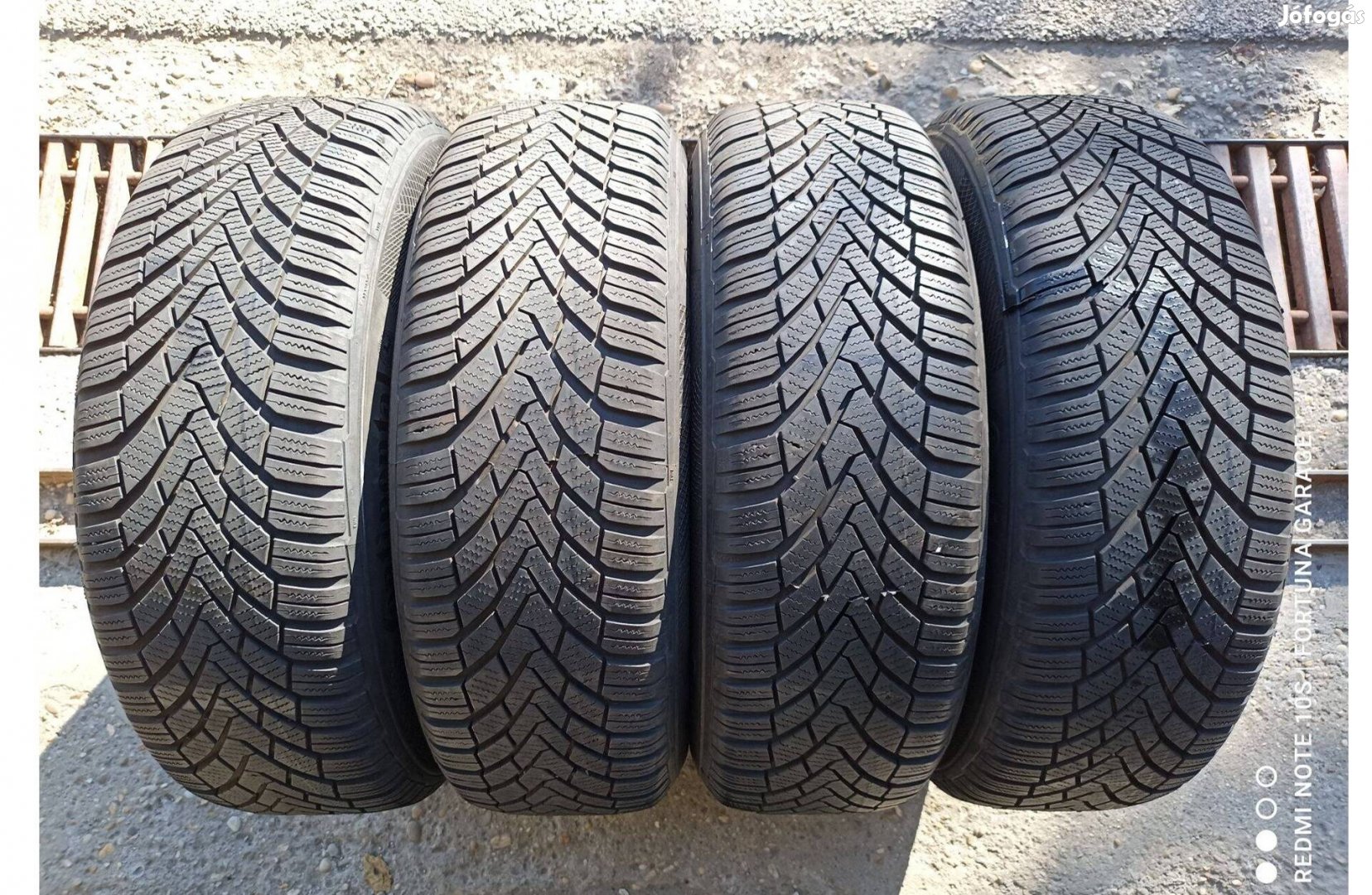 195/65 R15" Continental használt téli garnitúra