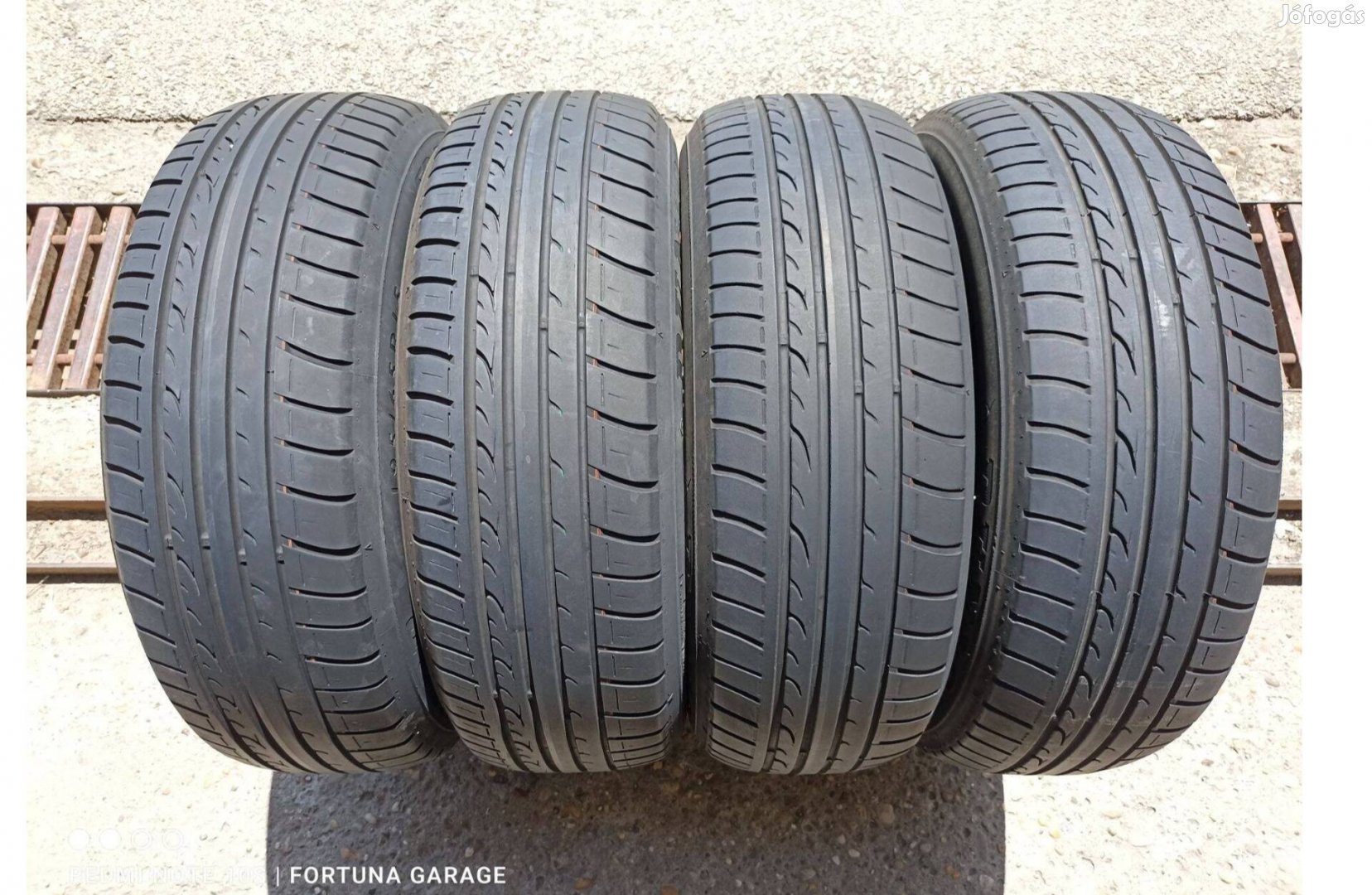 195/65 R15" Dunlop használt nyári garnitúra