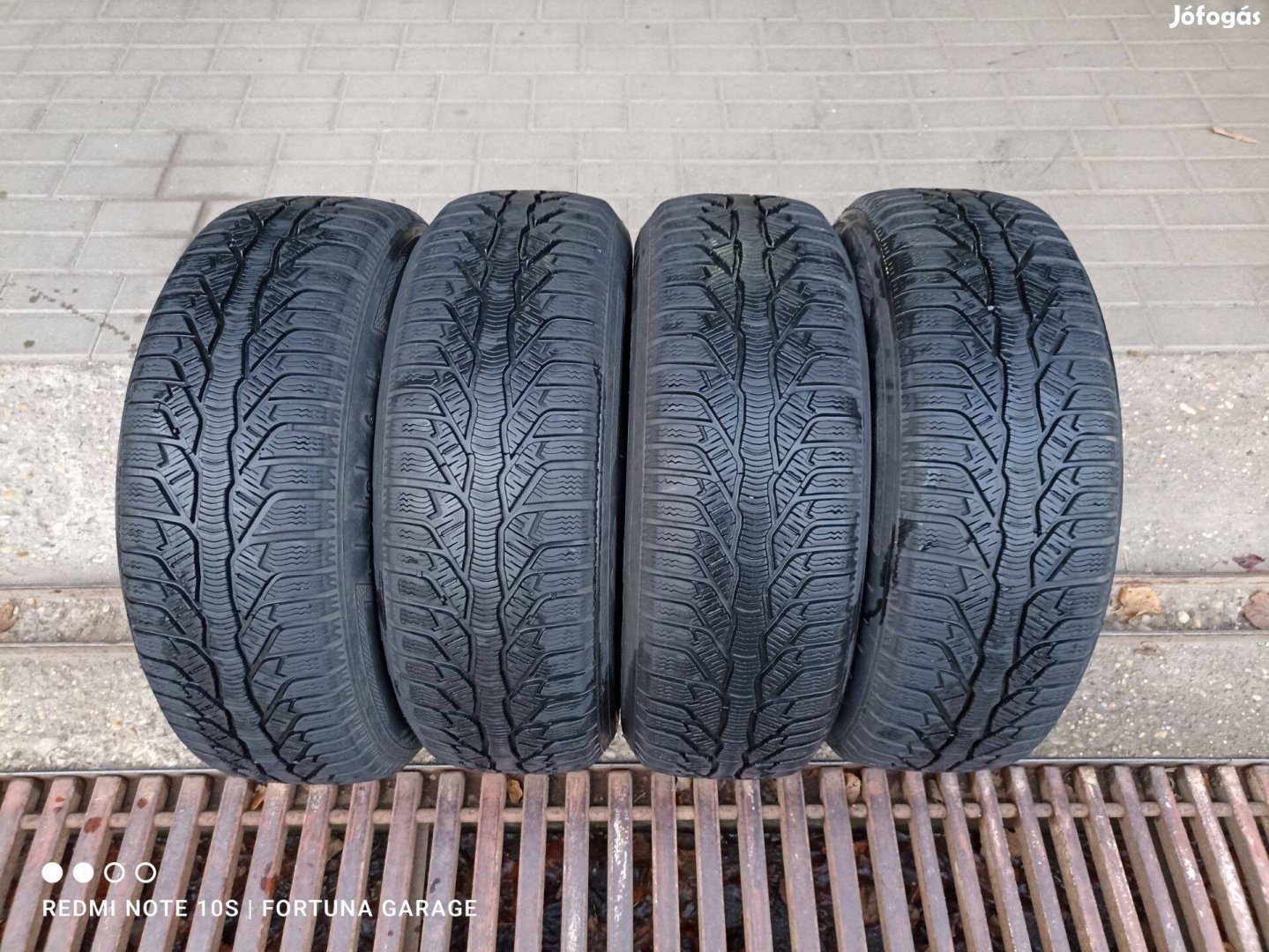 195/65 R15" Kleber használt téli garnitúra