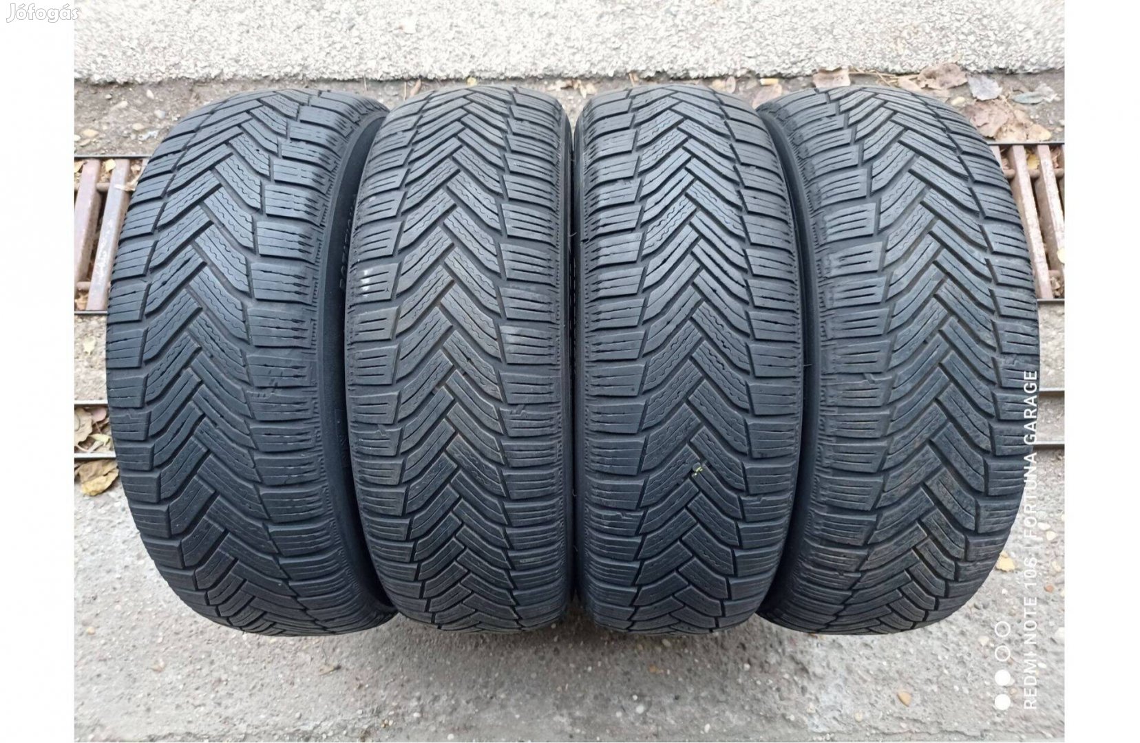 195/65 R15" Michelin használt téli garnitúra