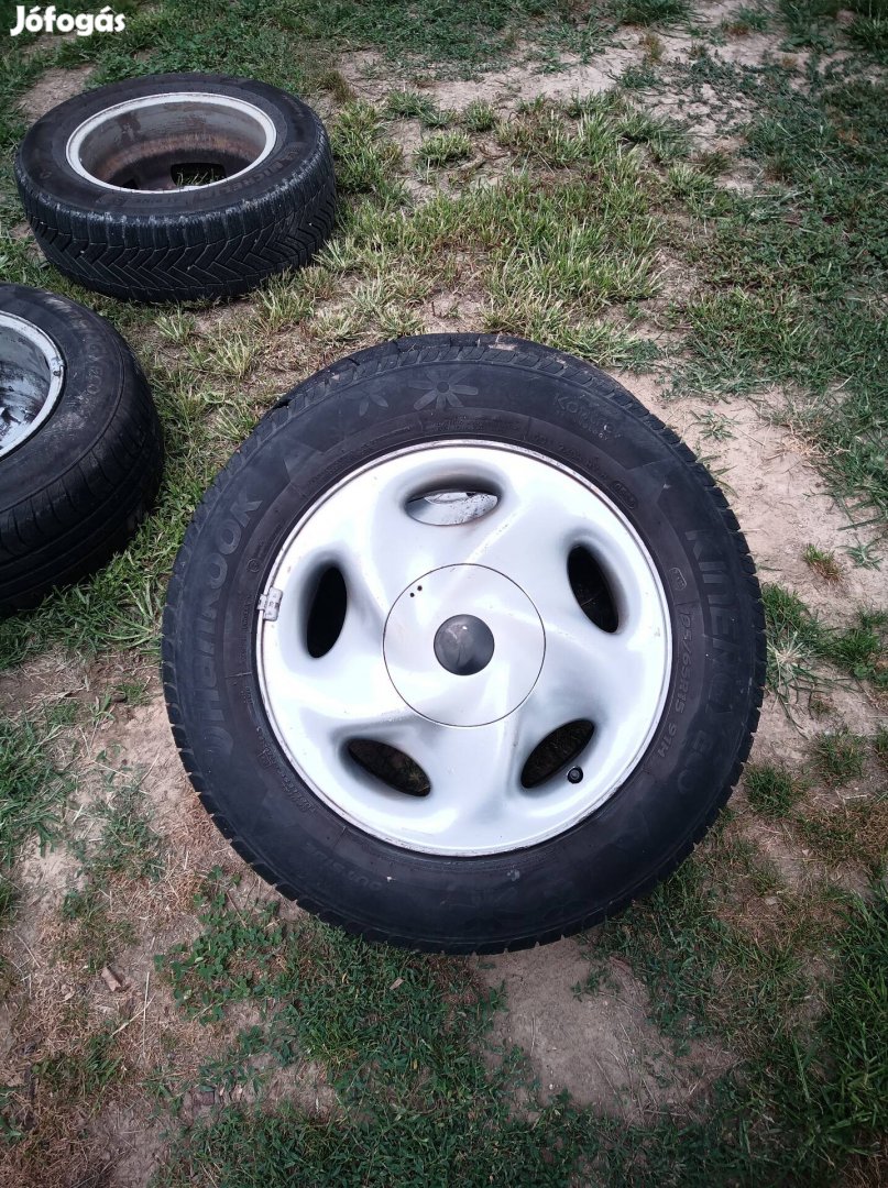 195/65 R15. nyári gumi, alufelni