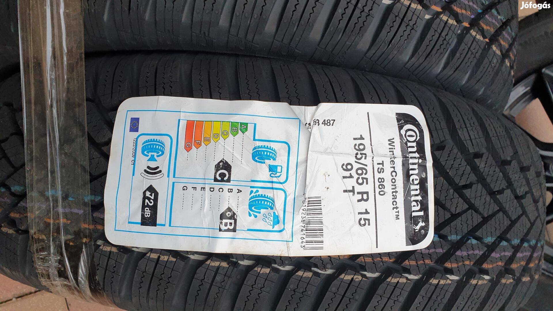 195/65 R15 continental ts860 új téli , pár