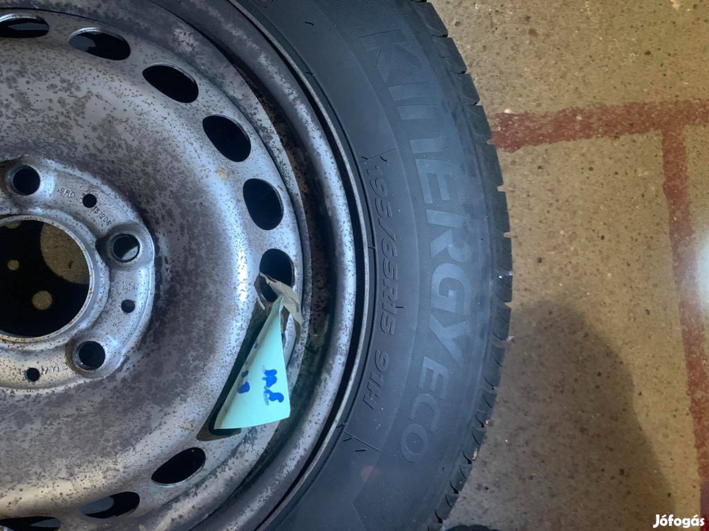 19565 R15 nyári gumi BMW E36 lemezfelnin