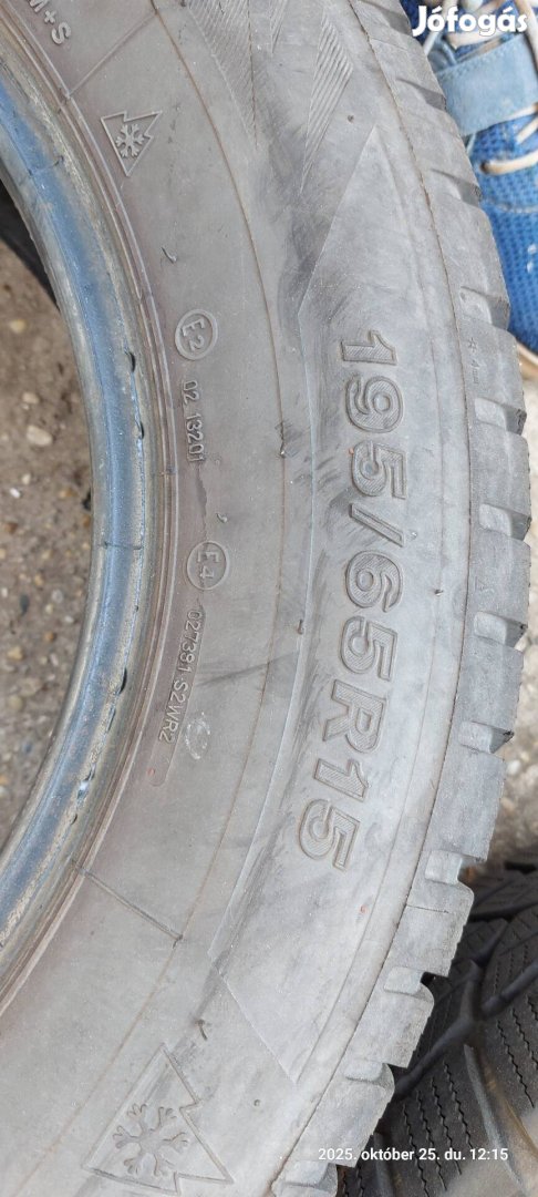 195/65 R15 teligumi eladó 