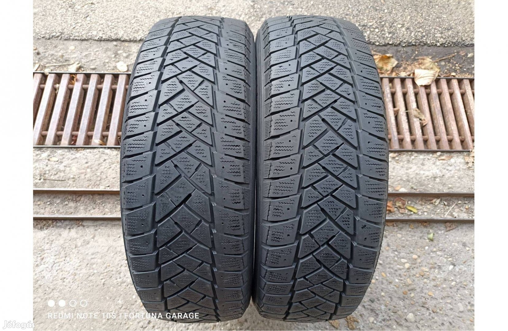 195/65 R16"C Dunlop használt téli kisteher gumik