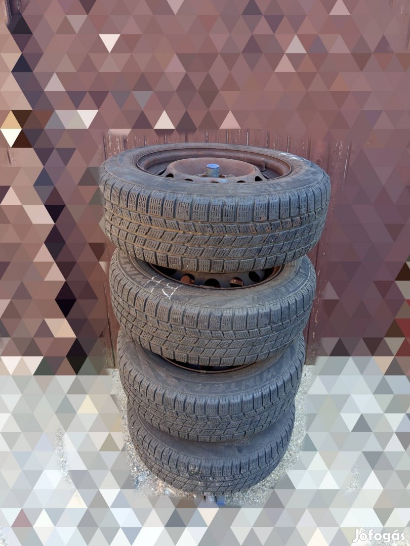 195/65 R 15 BMW E46 téli gumi  szett,felnivel