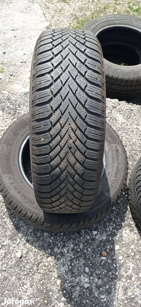 195/65 r15 2éves 80%os 2db Continental téli gumi eladó