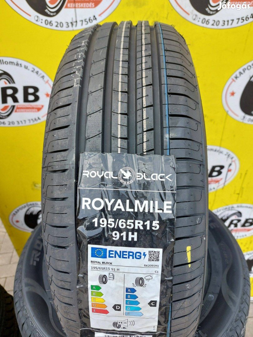 195/65 r15 Royal Black Új nyárigumi 17000ft/db