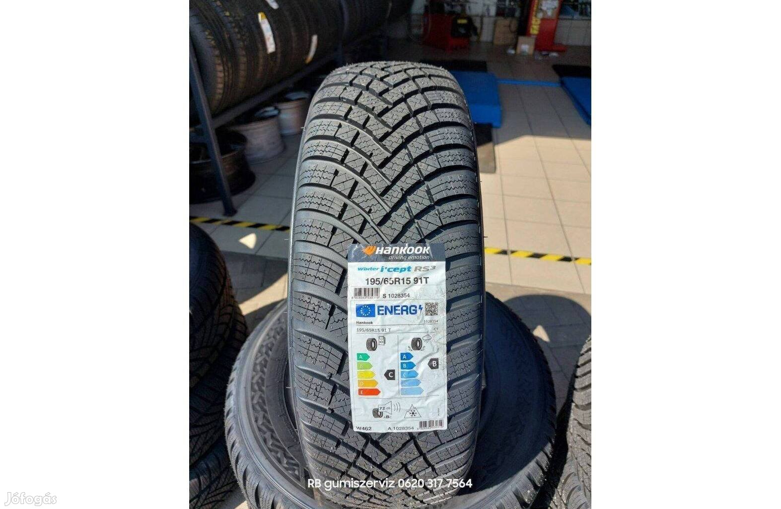 195/65 r15 Új Hankook téligumi 2024 24 500 Ft/db