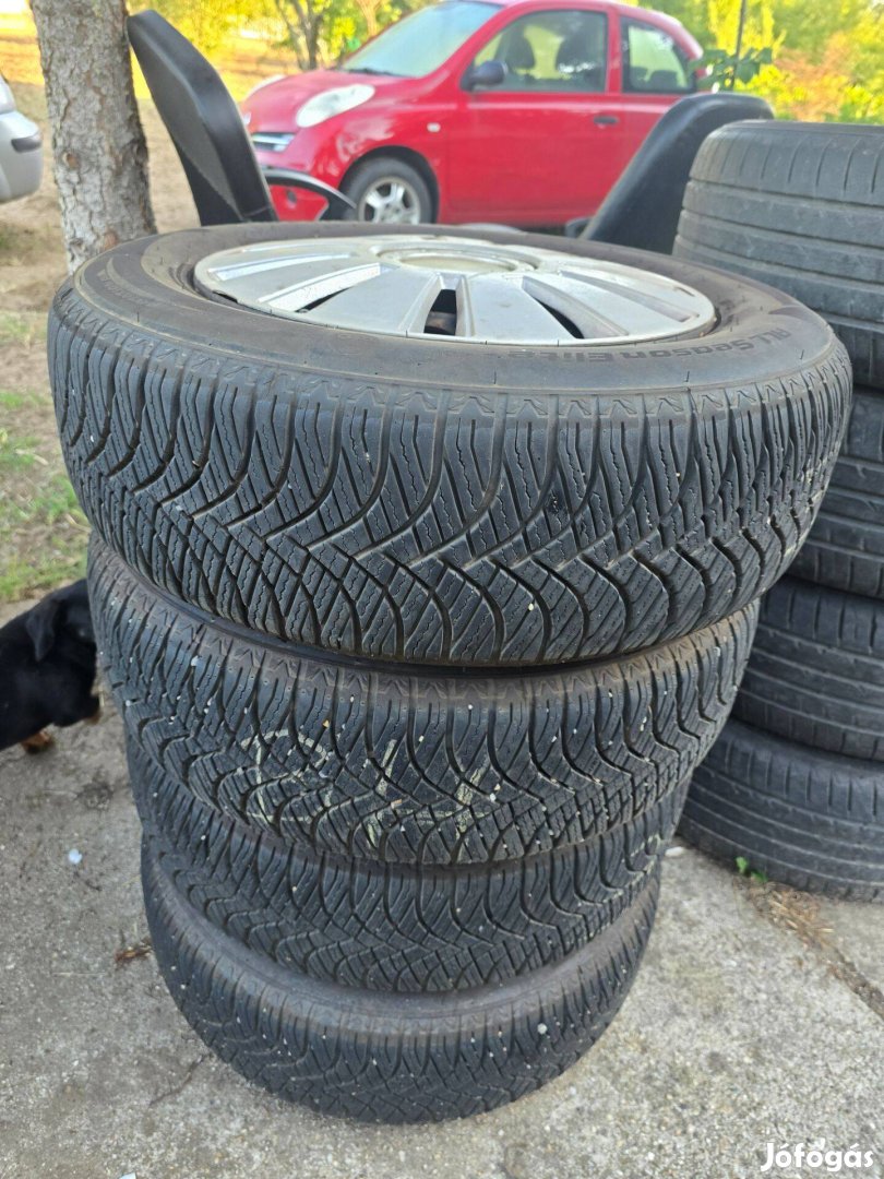 195/65 r15 teli szett 5x112 lemezfelnin 2024 évjáratú