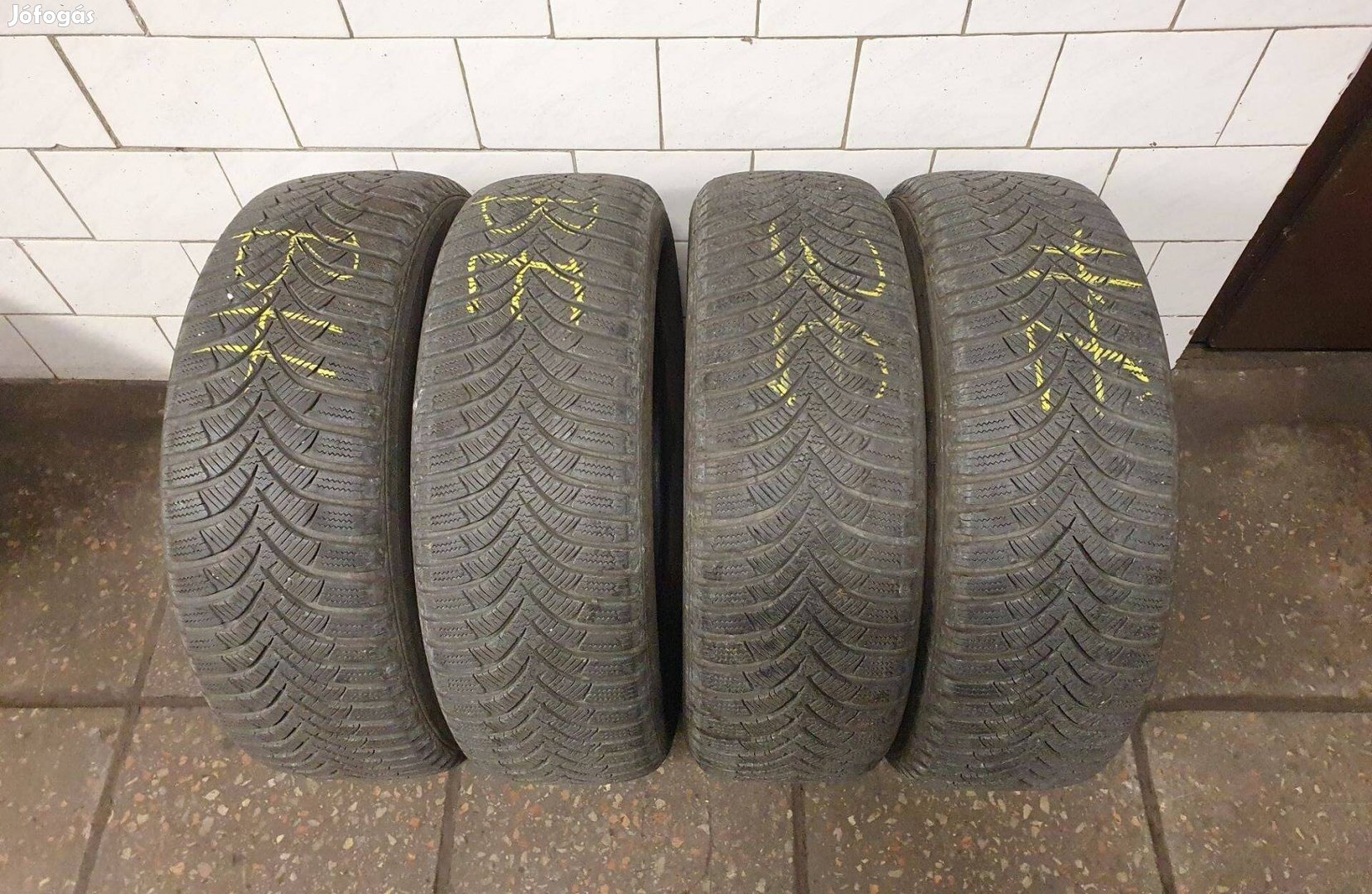 195/65 r 15 Hankook téli gumi 4db 15" Jó állapotban