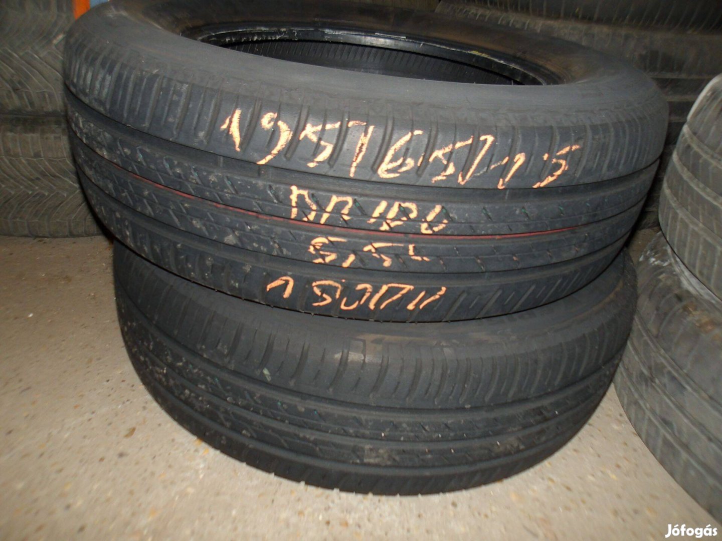 195/65r15 Bridgestone nyári gumi ajándék szereléssel