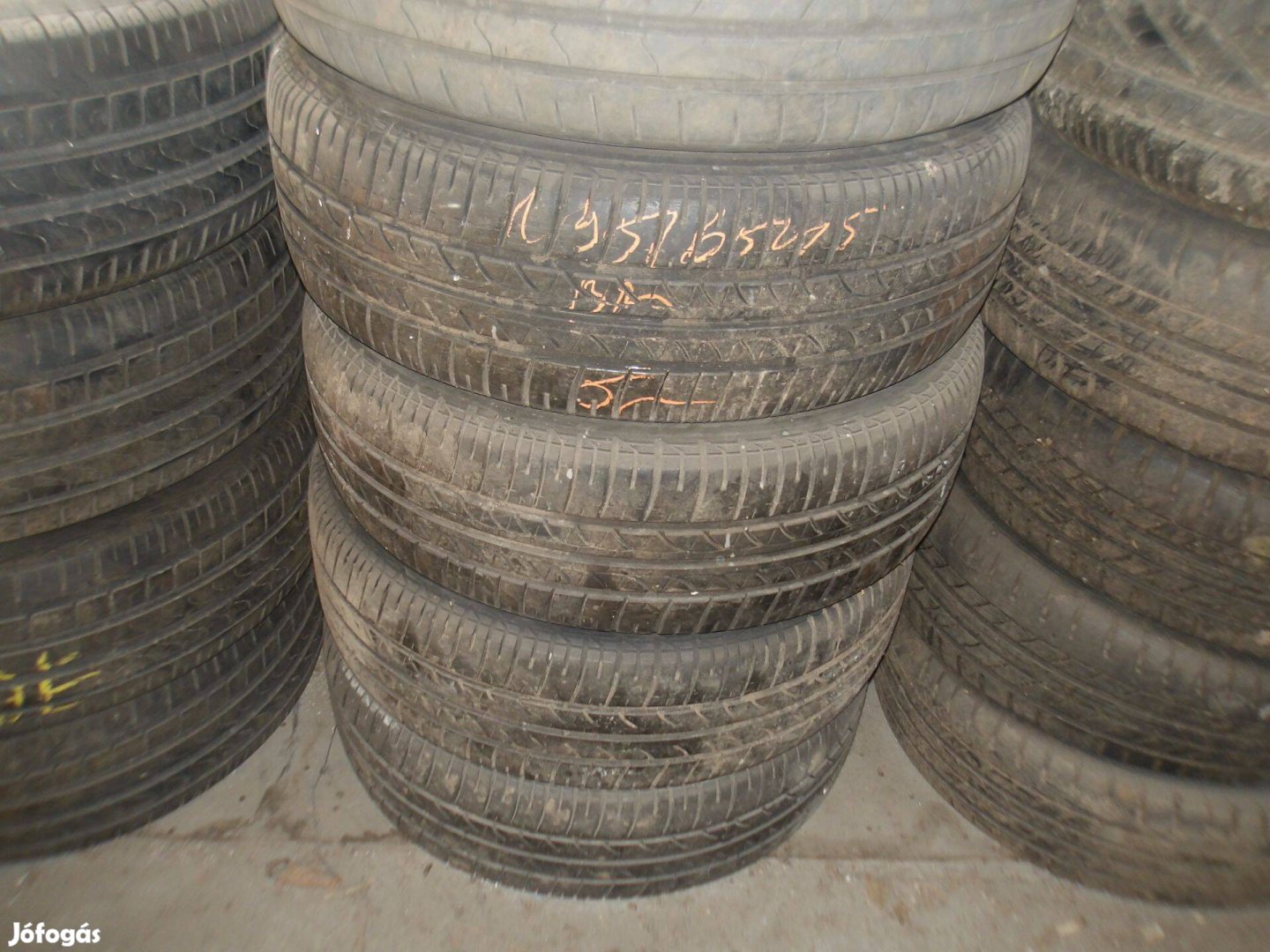 195/65r15 Bridgestone nyári gumik ajándék szereléssel