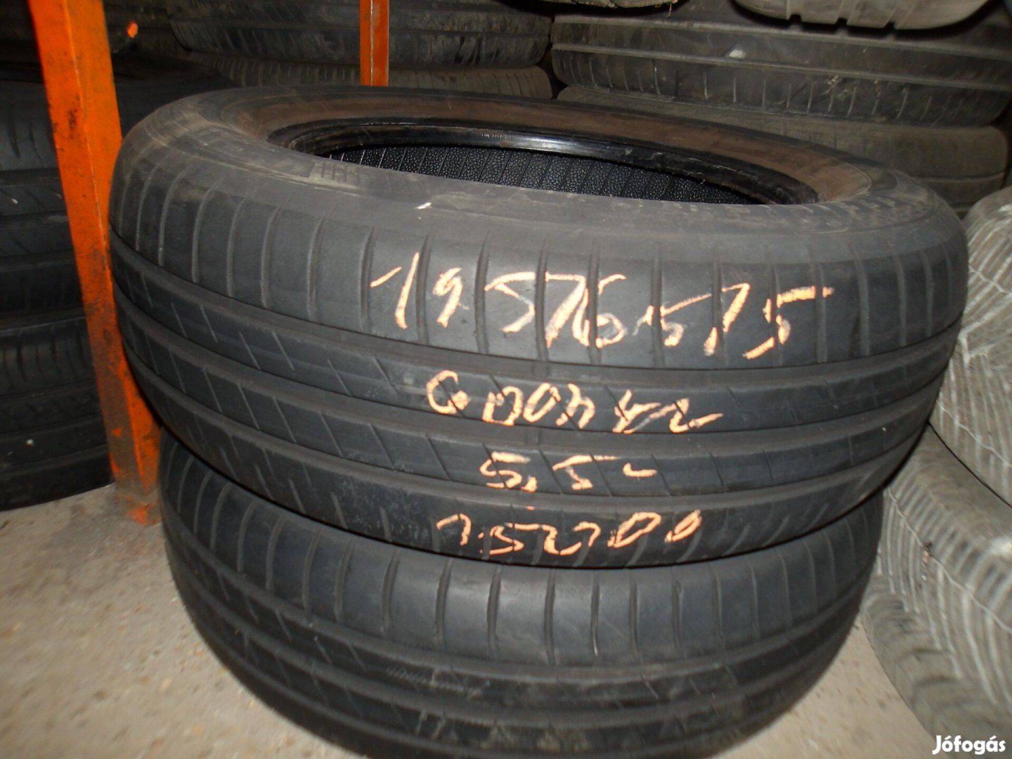 195/65r15 Good-year nyári gumi ajándék szereléssel
