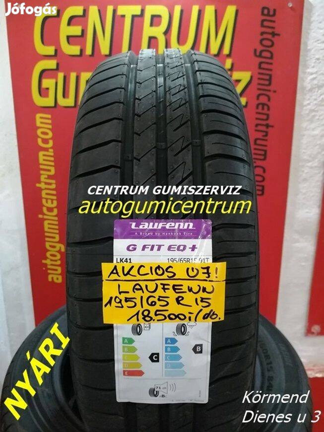 195/65r15 Laufenn nyári gumi -2db-. 18.500 Ft