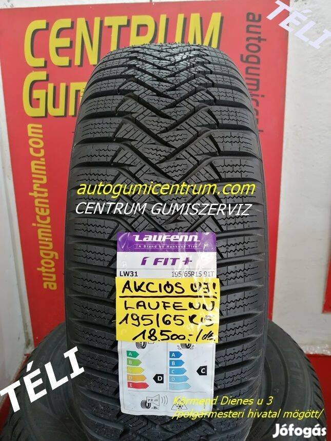 195/65r15 Laufenn téli gumi -2db